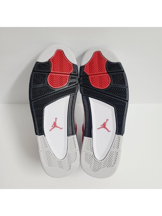 NEW Nike Air Jordan 4 Retro Red Cement Shoes DH6927-161 Size 9 White Red B Grade main image 6